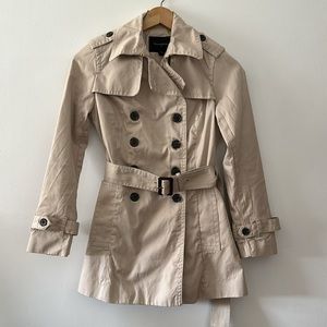 Banana republic petite XXS trench coat
